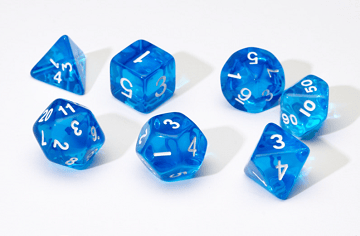 Sirius Translucent Blue Resin 7-pc set
